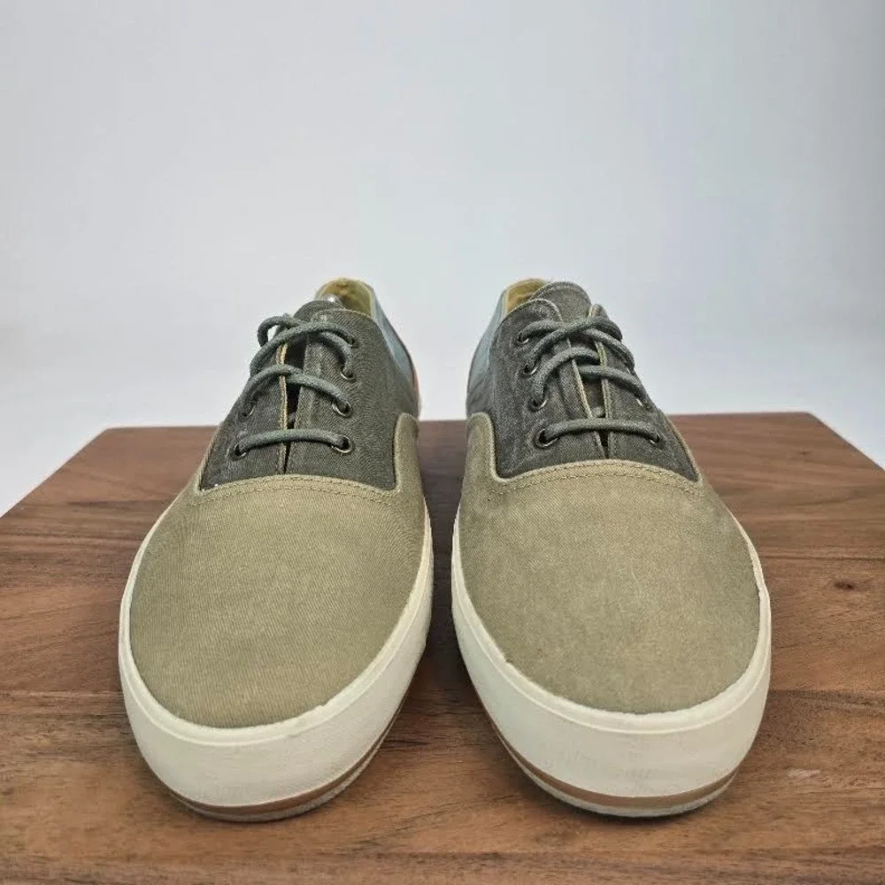 New Mens GH Bass & Co Colorblock Canvas/Leather Boat Deck Sneakers Shoes Sz 12 D